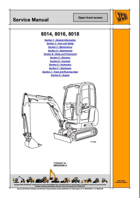 jcb 8018 mini excavator manual|jcb mini excavator repair manual.